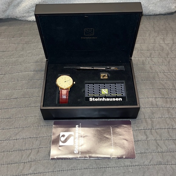 Steinhausen Accessories Nwot Box Set Steinhausen Watch Poshmark